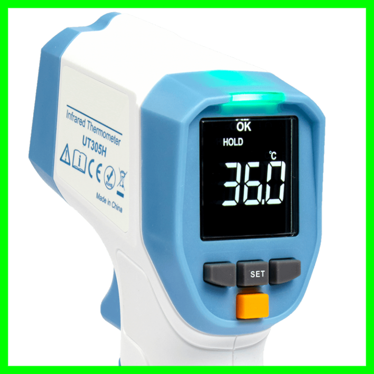 DiLOG NonContact Forehead Infrared Thermometer UT305H Temperature Alarm