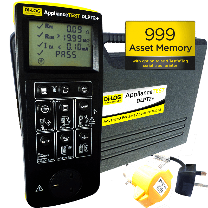 ApplianceTEST DLPT2+ Advanced Manual PAT Tester