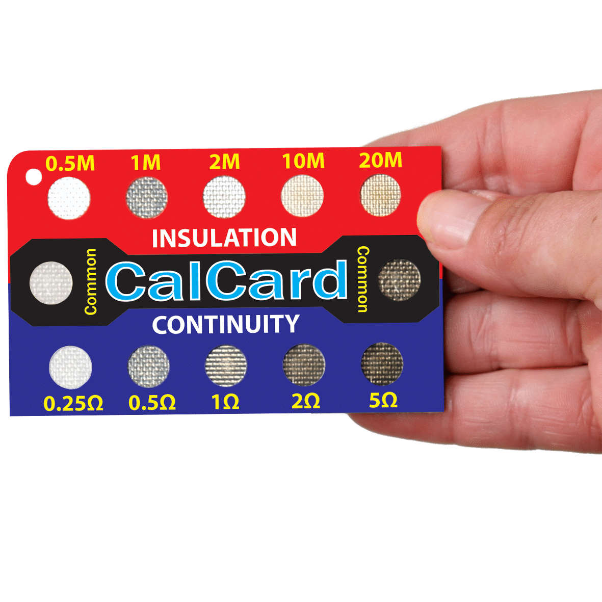 CALCARD Calibration Check Card