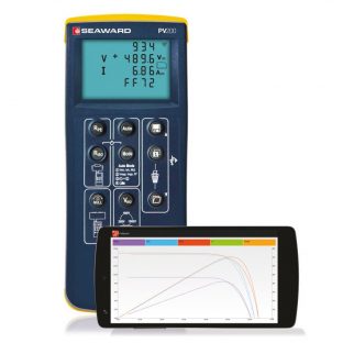 seawardPV200 with IV Curve app