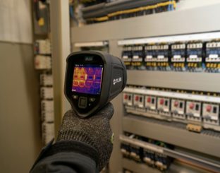 FLIR E8 Pro In Use