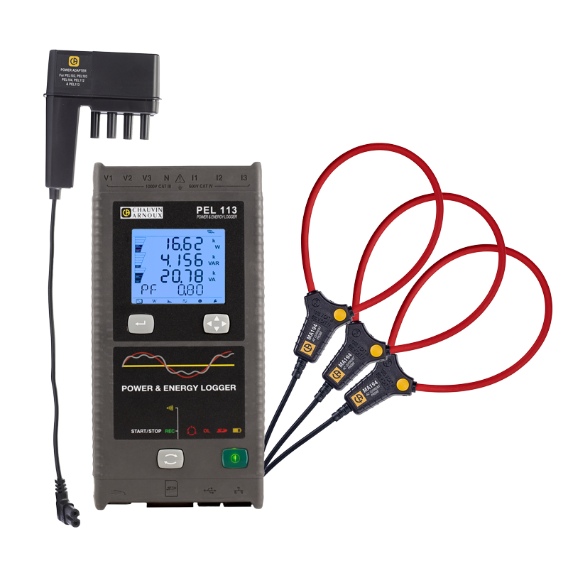 PEL113 Power Energy Logger with CT’s and Power Adaptor